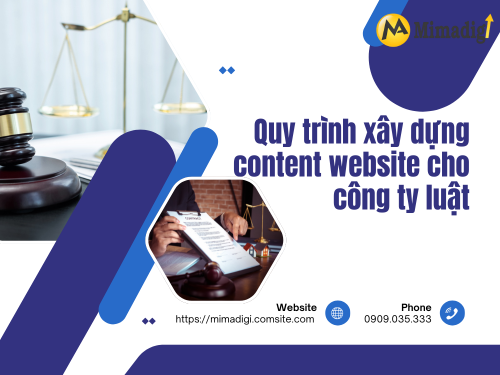 Content website cho công ty luật của mimadigi