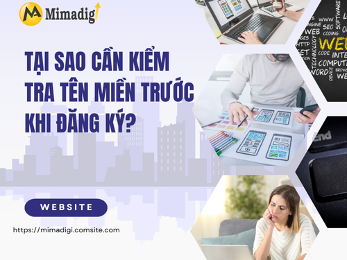 How to check if a domain name is already registered? Detailed instructions and accurate search tools from mimadigi