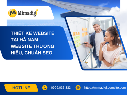 Website Design in Ha Nam – Branded, SEO-Friendly Website BY MIMADIGI