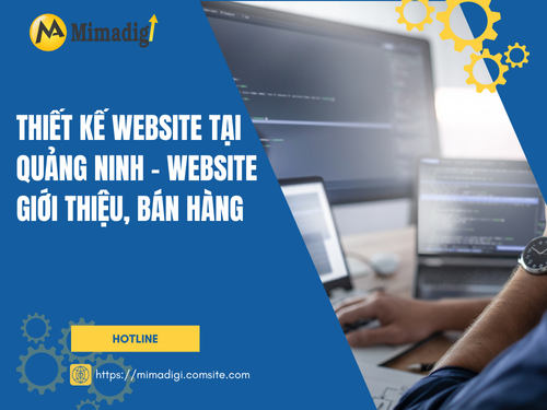 Thiết kế website tại Quảng Ninh – Website giới thiệu, bán hàng của mimadigi