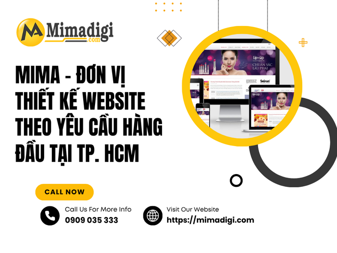 MIMA – Leading Custom Website Design Unit in Ho Chi Minh City