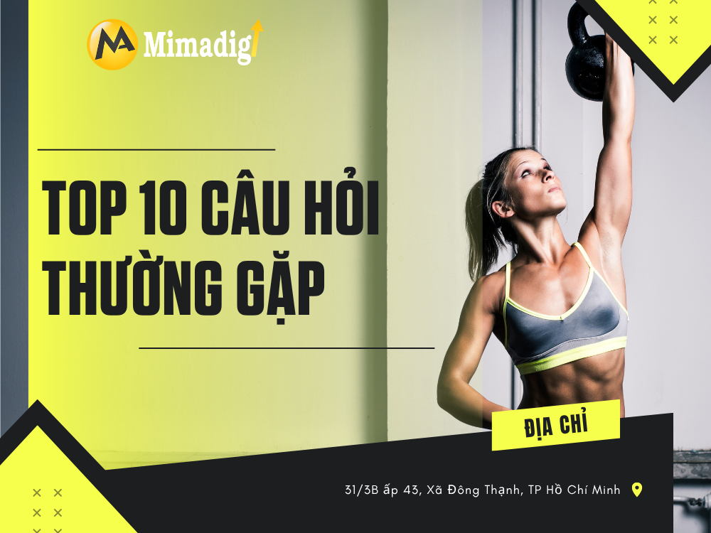 Thiết kế website phòng gym & yoga tại mimadigi