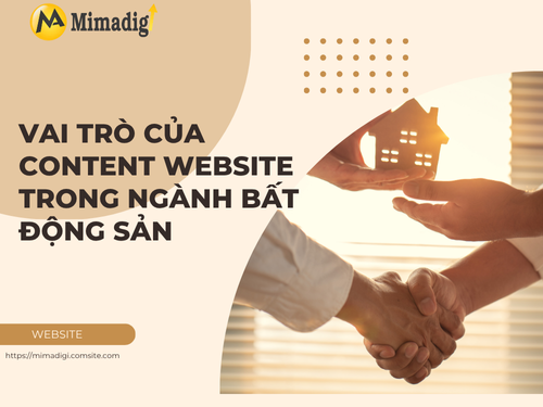 Content Website for the Real Estate Industry with MIMADIGI
