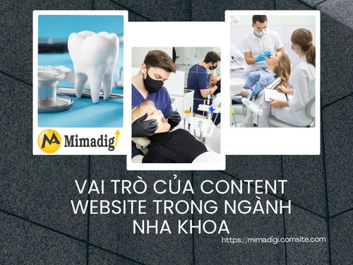 Content Website for Dental Clinics with MIMADIGI