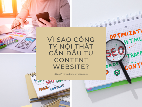 Content Website for Furniture Companies at MIMADIGI