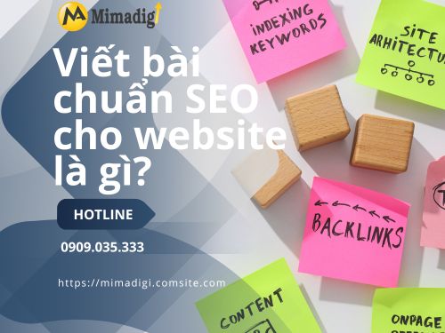 Dịch vụ viết bài chuẩn SEO cho website của mimadigi