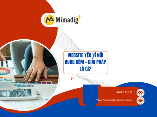 Website Weak Due to Poor Content – What is the Solution? with MIMADIGI