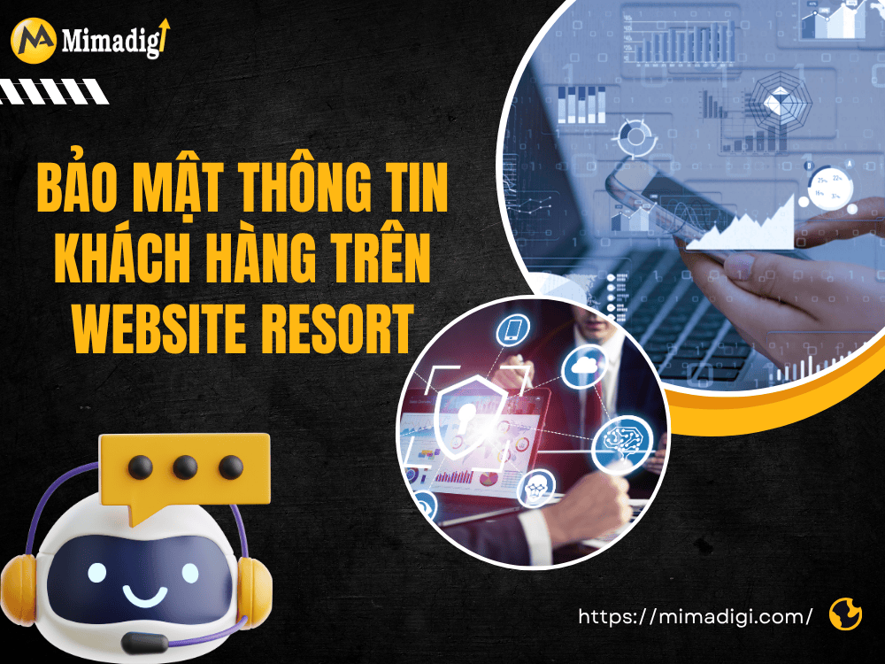 Security and protection of customer information on the resort website at MIMA