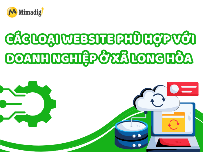Types of Websites Suitable for Businesses in Long Hoa Commune by MIMADIGI