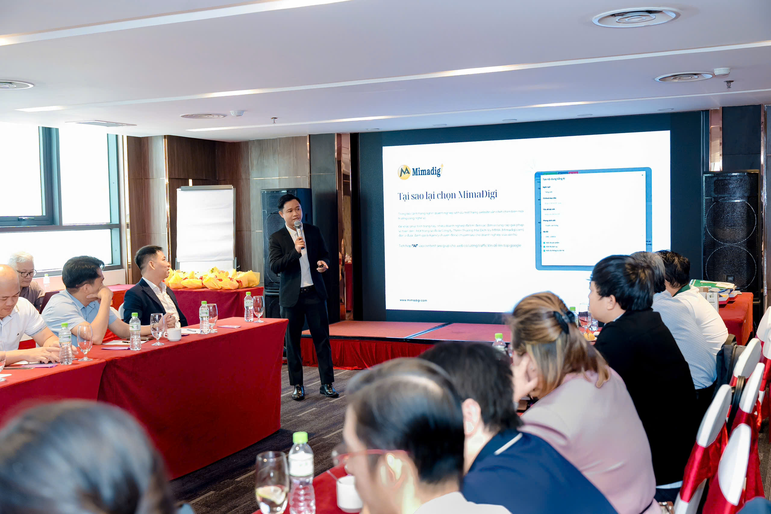 Mima accompanies Phu Yen Club to develop business websites at MIMADIGI