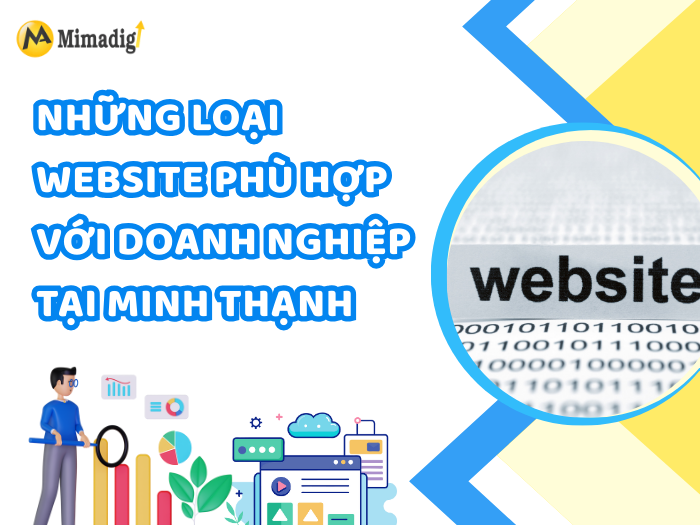 Website Types Suitable for Businesses in Minh Thạnh by MIMADIGI