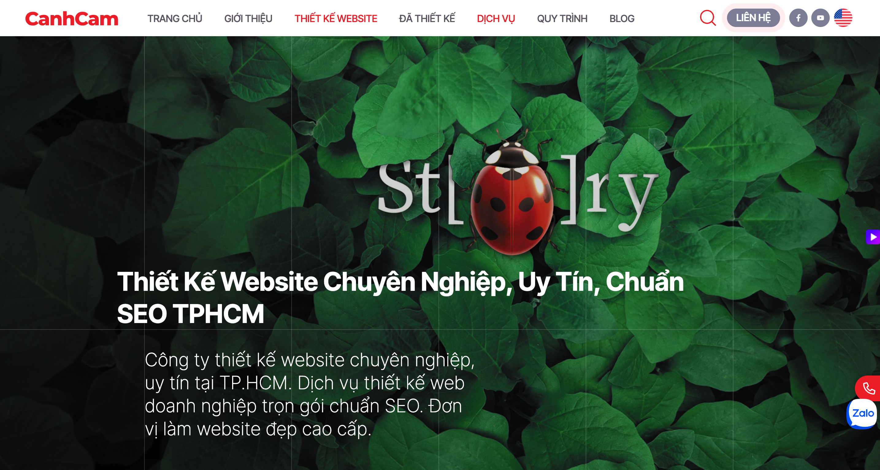 Thiết kế website trọn gói uy tín