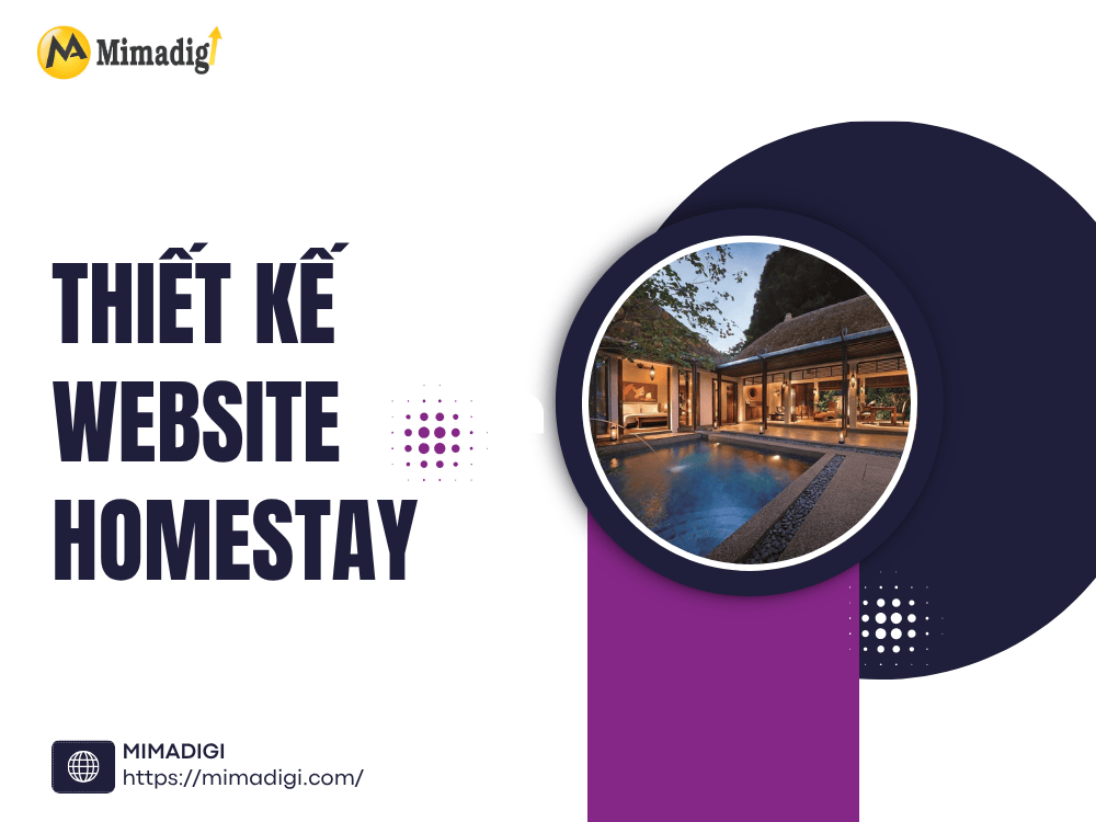 Tổng quan về thiết kế website homestay tại MIMA