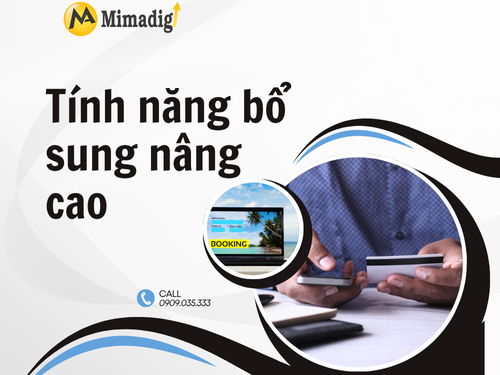 Website Integrated with Booking and Automatic Scheduling with MIMADIGI