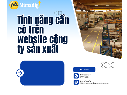 Website Design for Manufacturing Company in Long An by mimadigi