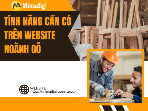 Website design for the wood industry in Dong Nai by mimadigi