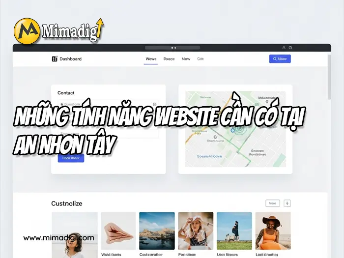 Website Design in An Nhon Tay Commune at MIMADIGI