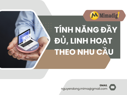 Website Design in Bac Ninh – Beautiful Interface, SEO Standard at MIMADIGI