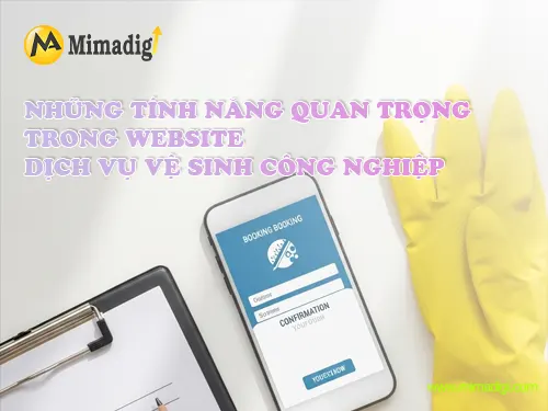 Industrial Cleaning Service Website Design at MIMADIGI