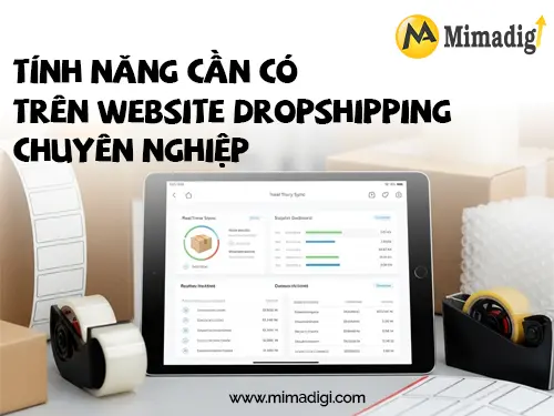 Dropshipping Website Design in Ho Chi Minh City mimadigi
