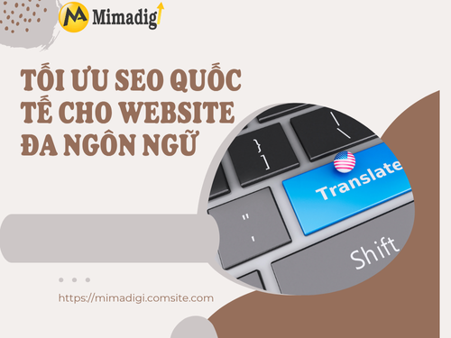 Multilingual website for export at mimadigi