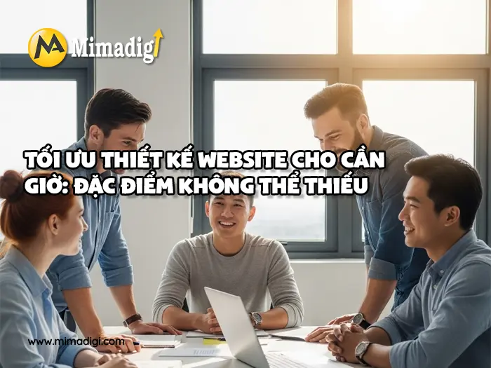 Thiết kế website Xã Cần Giờ tại mimadigi