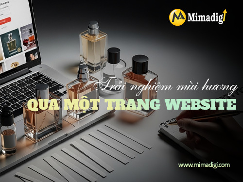 Design a Perfume Selling Website at MIMADIGI