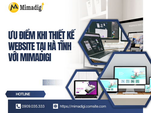 Thiết kế website tại Hà Tĩnh – Hosting nhanh, dễ quản lý của mimadigi