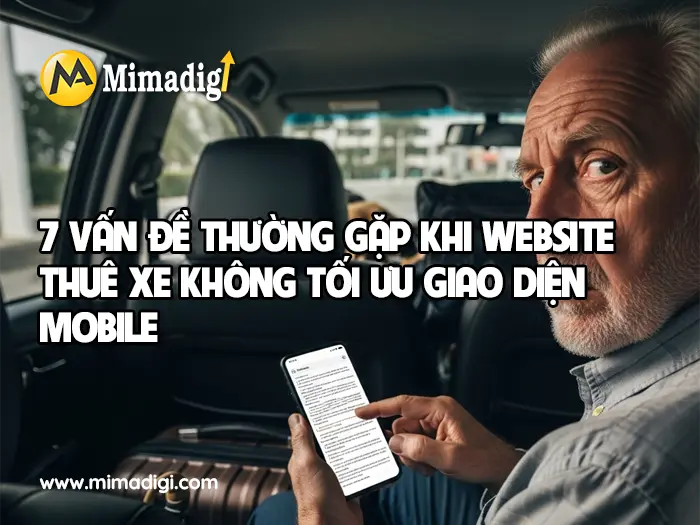 Optimize Mobile Interface for Car Rental Websites at mimadigi