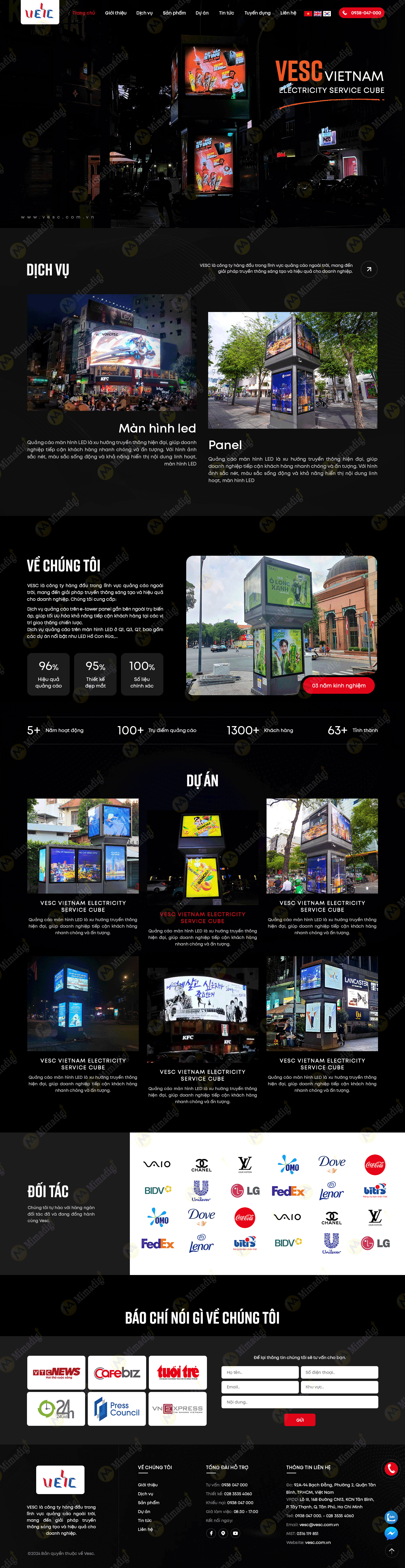 VESC – Comprehensive technical solutions for Vietnamese projects with MIMA design