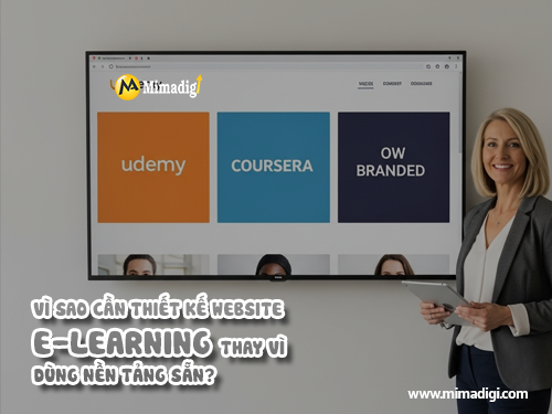 Online Learning Website Design – eLearning at MIMADIGI