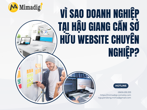 Website Design in Hau Giang – Free In-depth Consultation by mimadigi