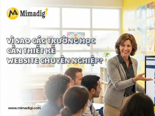 Website Design for Elementary, Middle, and High Schools at MIMADIGI