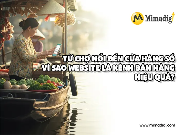 Website Design in An Thoi Dong Commune at MIMADIGI