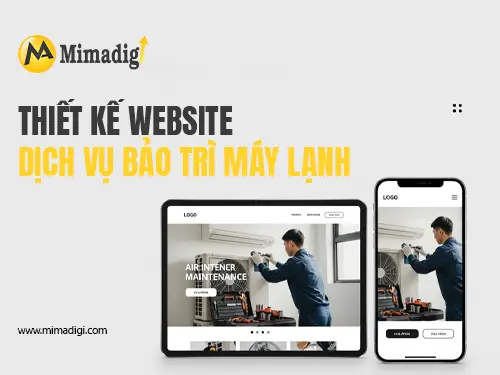 Air Conditioner Maintenance Service Website Design at MIMADIGI
