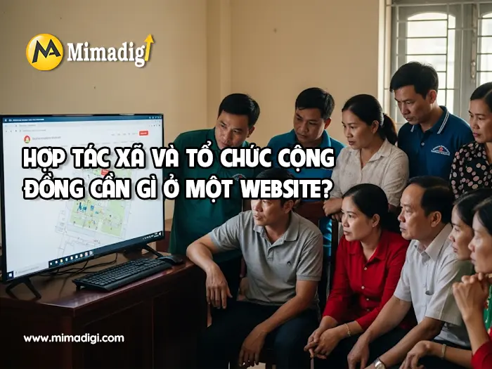 Website design in Tan Nhut Commune at mimadigi