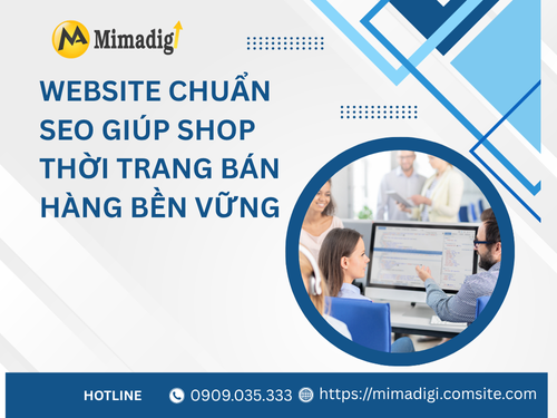 Fashion Shop Website Design in Ho Chi Minh City by mimadigi