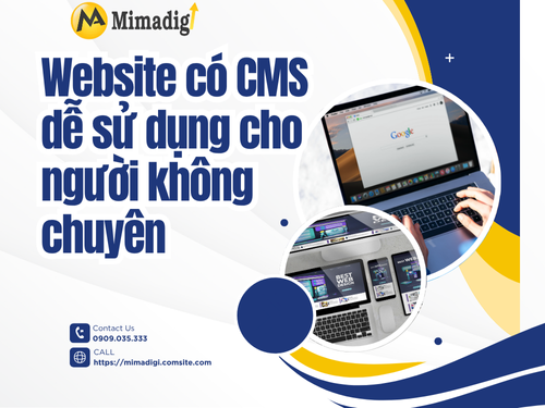 User-Friendly CMS Website for Non-Techies with MIMADIGI