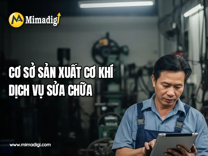 Website design in Tan An Hoi Commune at MIMADIGI