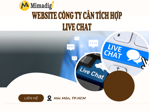 Company Website Needs Live Chat Integration at mimadigi