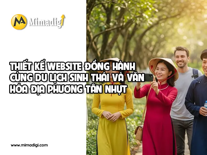 Website design in Tan Nhut Commune at mimadigi