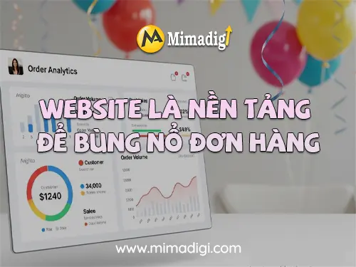 Birthday Party Decoration Service Website Design at mimadigi