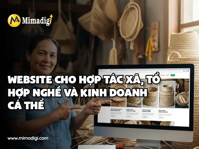 Website Design in An Thoi Dong Commune at MIMADIGI