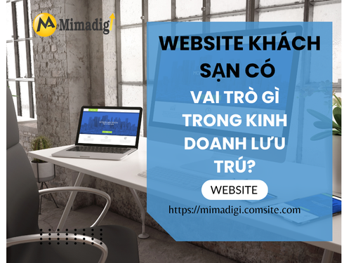 Hotel and resort website design in Long An by mimadigi
