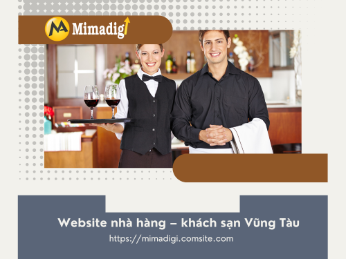 Vung Tau Restaurant & Hotel Website with MIMADIGI