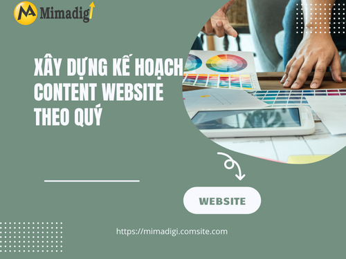 Building a Quarterly Website Content Plan with MIMADIGI