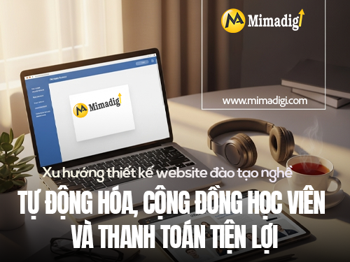Vocational and skills training website design at mimadigi